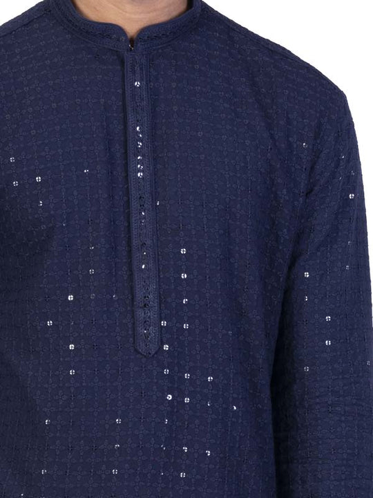 Majestic Blue Kurta Set