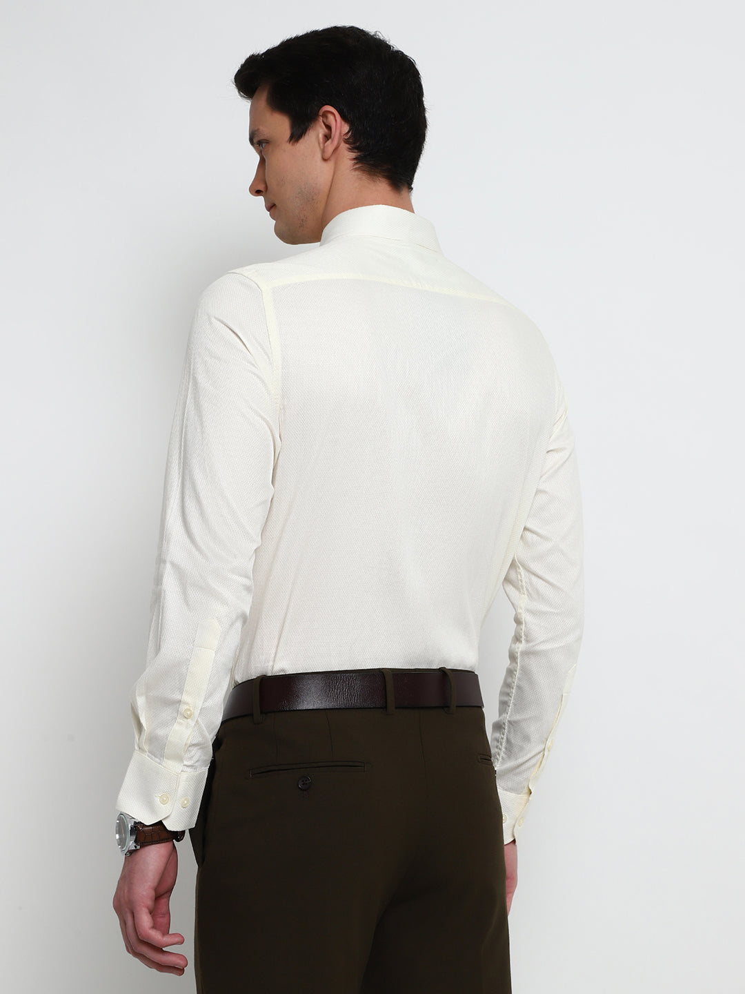 CREAM FORMAL SHIRT