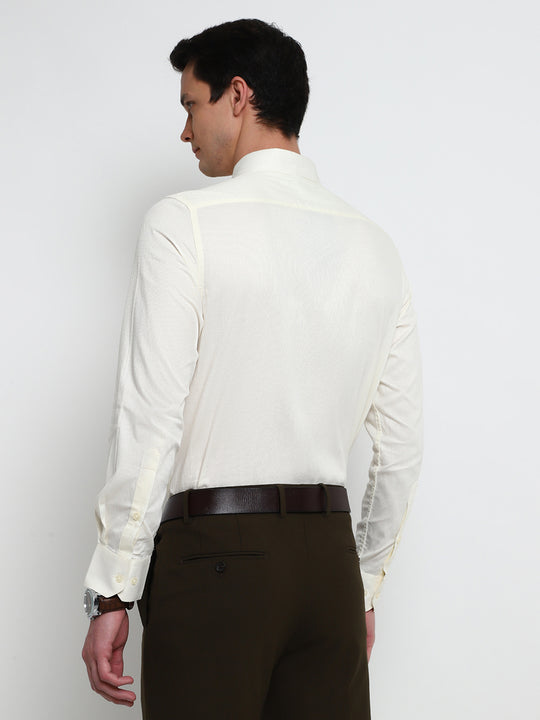 CREAM FORMAL SHIRT